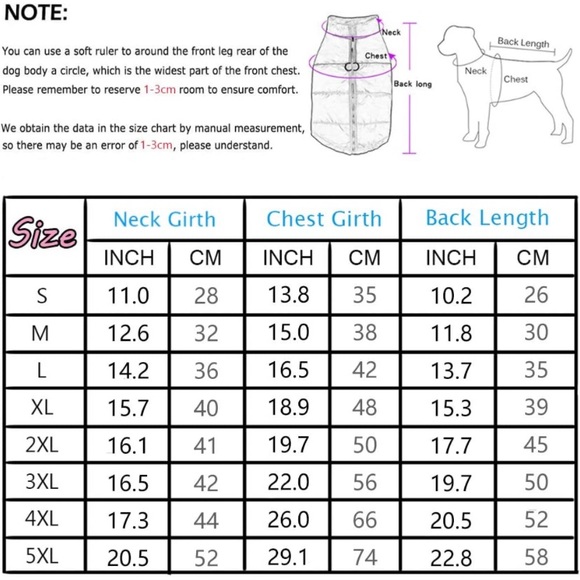 97. Dog waterproof vest size M NWT - Picture 6 of 6